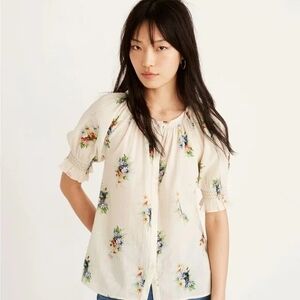Floral Print Women's Top